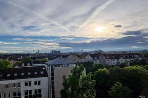 Zentral gelegenes Zwei-Zimmer Apartment mit Skylineblick, Offenbach