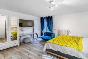 Bright studio in the center of, Montreux