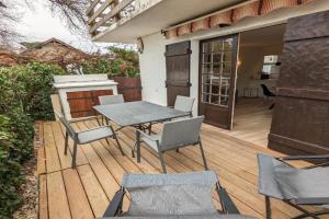 Charmant Studio Cabine avec Grande Terrasse et Proximité Plage à - FR-1-420-125, Arcachon