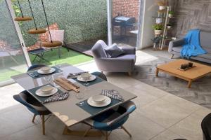 Casa familiar cerca de la playa con terraza privada, Cancun