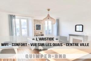 L'ARISTIDE - Entre Gare et Centre ville - Vue sur les Quais Apartments, Quimper