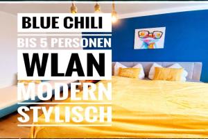 Blue Chili 16 Familienwohnung nahe Uniklinik - Boxspringbett Balkon Wlan Apartments, Magdeburg