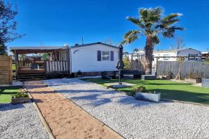 Mobil home 6 personnes camping 4* Les Pins Maritimes, Hyeres