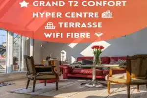 Hyper Centre - Charmant Balcon Apartments, Tours