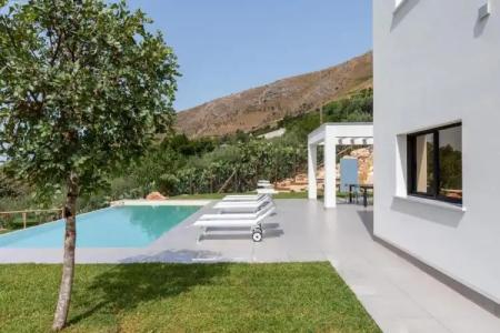Villa vista mare con piscina a sfioro a Scopello - 11