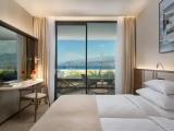 Superior Quadruple room with balcony and with sea view