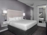With Fridge Double room with partial ocean view