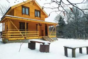 Domik v lesu s russkoy baney na drovah Cottage, Tarusa