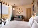 Double room with partial ocean view