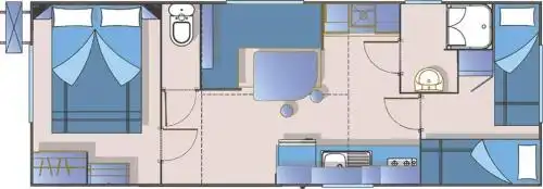 Holiday Home Balatonbereny 36 - 1