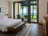 Double room with partial ocean view