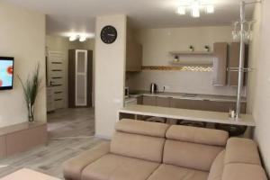 There are many apartments on Federation Street, Syzran