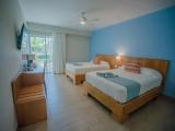 Deluxe Quadruple room with garden view
