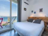 Economy Double room with balcony and with sea view