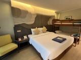 Deluxe Family Quadruple room with pool view
