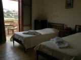 Standard Double room with balcony and with land view