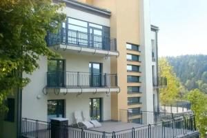 Farys - centrum Krynicy na wzgórzu wśród ciszy ze wspaniałymi tarasami widokowymi, sauna, jacuzzi, siłownia, prywatny parking za darmo dla naszych Gości Hotel