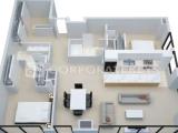 2 Bedrooms Luxury Apartment with balcony