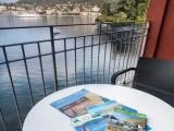 Comfort room with balcony and with lake view