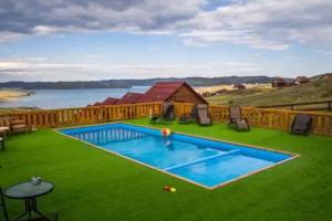 Tourist bases with pool