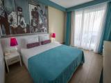 Deluxe Double room with balcony and garden view