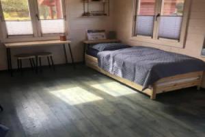 WOMOCAMP Holzhütte 1, Saulkrasti