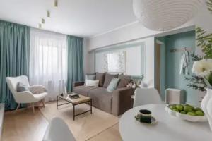 Sublime Minty Green 1BR on the Park Apartments, Bucharest