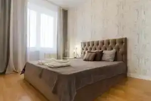 I'll do it a bright two-bedroom apartment next to the Radisson Blu, Chelyabinsk