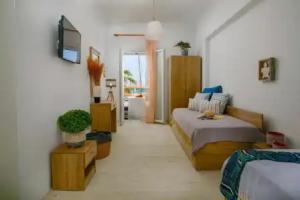 In the marina apartment, Naxos Chora