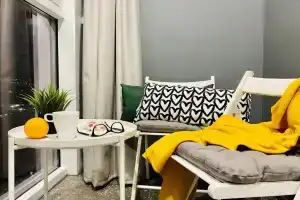 UzorApart Designer apartment by the waterfront, parking, sunset view, Novorossijsk