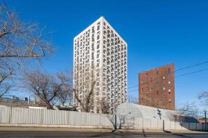 In an apartment on Sokolnicheskiy Val street 1, Moscow