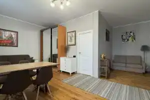 Townhouse with sauna in the center by the embankment, Sortavala