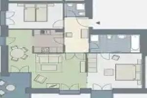 Kaiservillen Heringsdorf - Appartement mit 2 Schlafzimmern und Balkon D222 Apartments, Ahlbeck