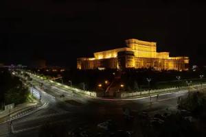 Views of Palace of the Parliament 2BR Jungle Theme Apartments, Bucharest