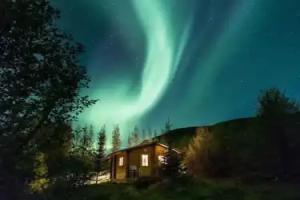 Arngrimslundur log cabin - cabin 3 Hotel, Fludir