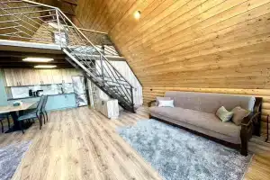 A-frame cottage on Voykova Street, Kislovodsk