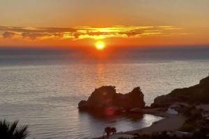 Studio Apartment Kontogialos With sea View and Garden - Beach, Corfu, Pelekas
