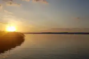 Sunshine Beach House directly at the lake, Szantod