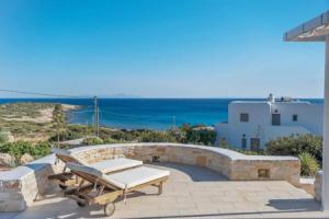 Scenic Seaview villa at Faragas, Aliki