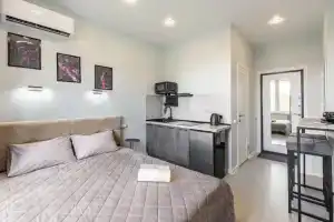 There is an apartment on Divny Boulevard 3, Vidnoye