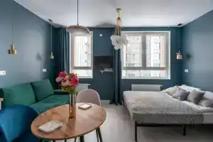 In an apartment in the Strawberry field neighborhood, Odintsovo