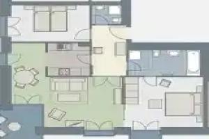 Kaiservillen Heringsdorf - Appartement mit 2 Schlafzimmern und Balkon D212 Apartments, Ahlbeck