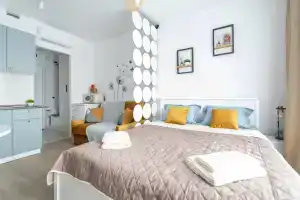 At the apartment on the passage Signal, Moscow