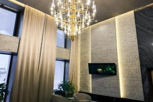 Designer apartment on the 56th floor, Moscow