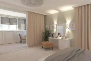 Luxury apartments Harwardt Style (Harvard Style), Kazan
