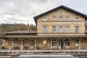 Denkmal an Urlaub Hotel, Bad Schandau