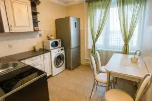 The apartment is located on Biryulevskaya street 58 building 3, Moscow