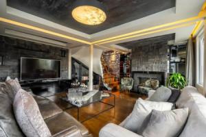 Bosphorus View Duplex w Terrace in Ortakoy Villa, Istanbul