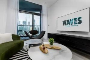 Waves - Urban Retreat Waterfront Elegance at 15 Northside Apartments, Dubai