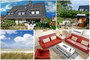 3-ZIMMER-FERIENWOHNUNG DEICHWIESE 1-3 Personen Apartments, Westerland